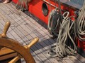Deck, russische Fregatte "Shtandart"